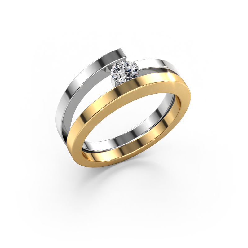 Bild von Ring Sandy 585 Gold Diamant 0.30 crt