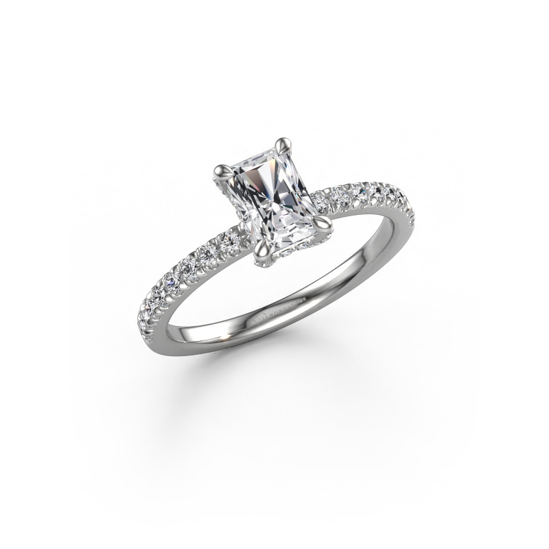 Bild von Verlobungsring Saskia RAD 1 950 Platin Lab-grown Diamant 1.09 crt