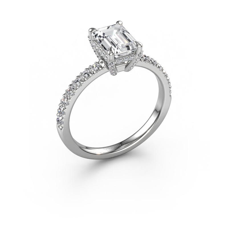 Image of Engagement ring Saskia EME 1 950 platinum Diamond 1.884 crt