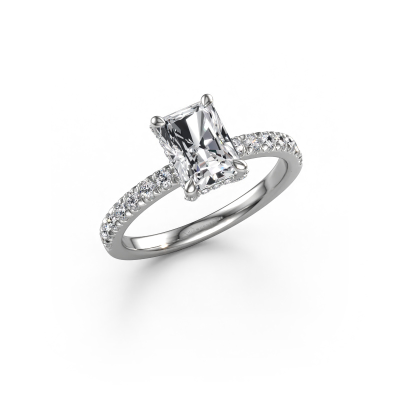 Bild von Verlobungsring Saskia RAD 1 950 Platin Lab-grown Diamant 1.884 crt