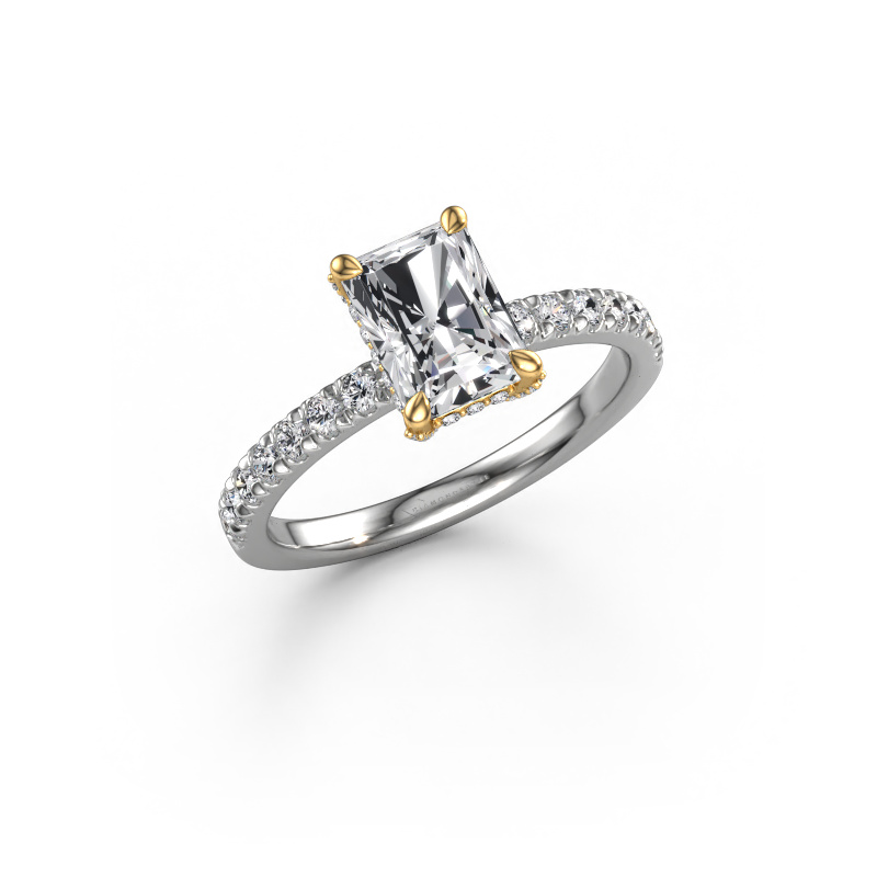 Bild von Verlobungsring Saskia RAD 1 585 Weißgold Diamant 1.884 crt