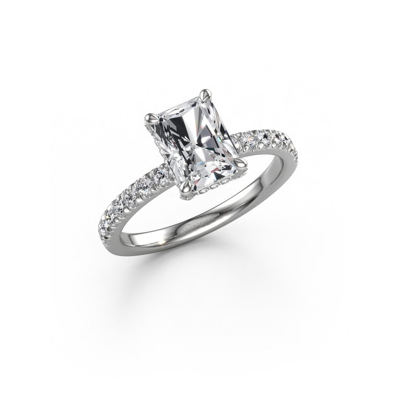 Bild von Verlobungsring Saskia RAD 1 950 Platin Lab-grown Diamant 2.19 crt