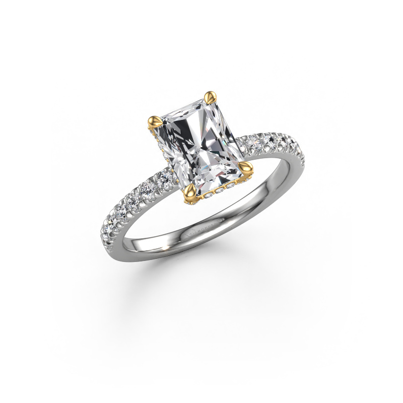 Bild von Verlobungsring Saskia RAD 1 585 Weißgold Diamant 2.19 crt