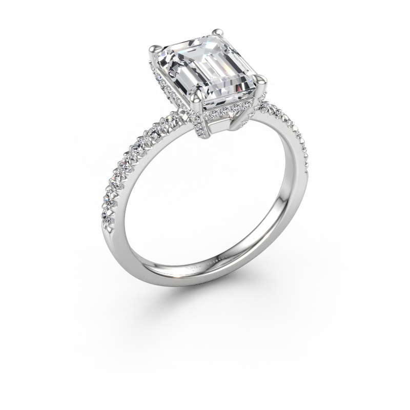 Bild av Förlovningsring Saskia EME 1 950 platina Labbodlad diamant 2.96 crt