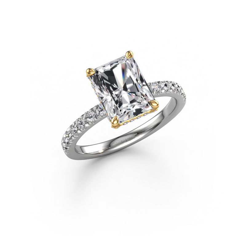 Bild von Verlobungsring Saskia RAD 1 585 Weißgold Diamant 2.96 crt