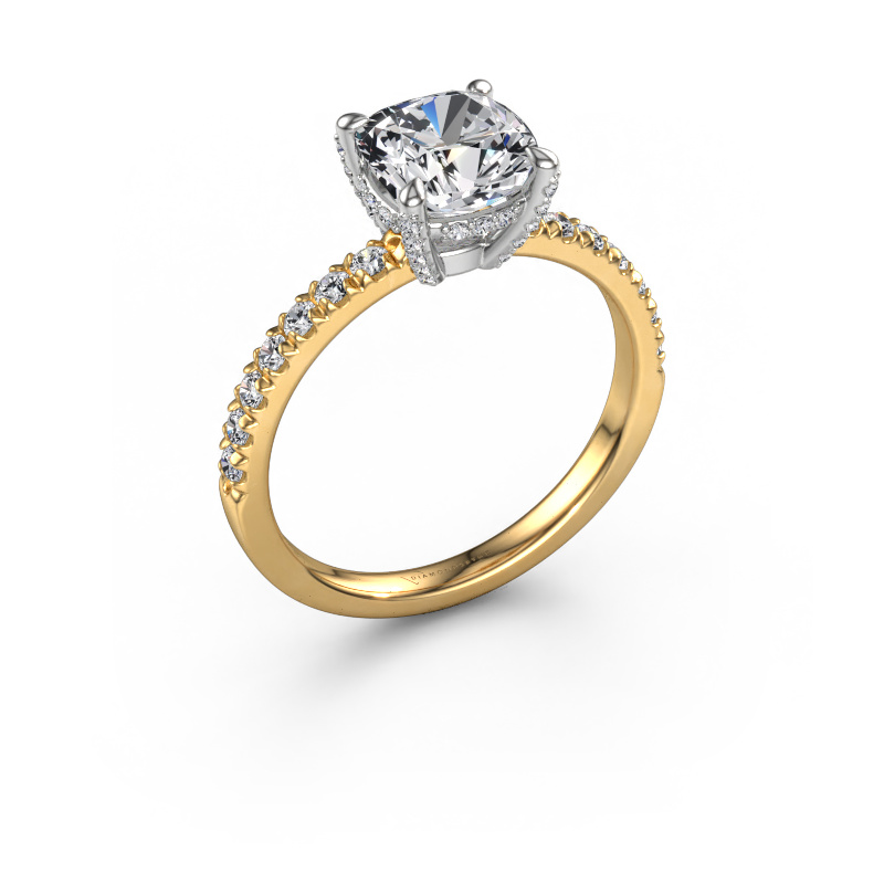 Image of Engagement ring Saskia 1 CUS 585 gold Diamond 2.42 crt