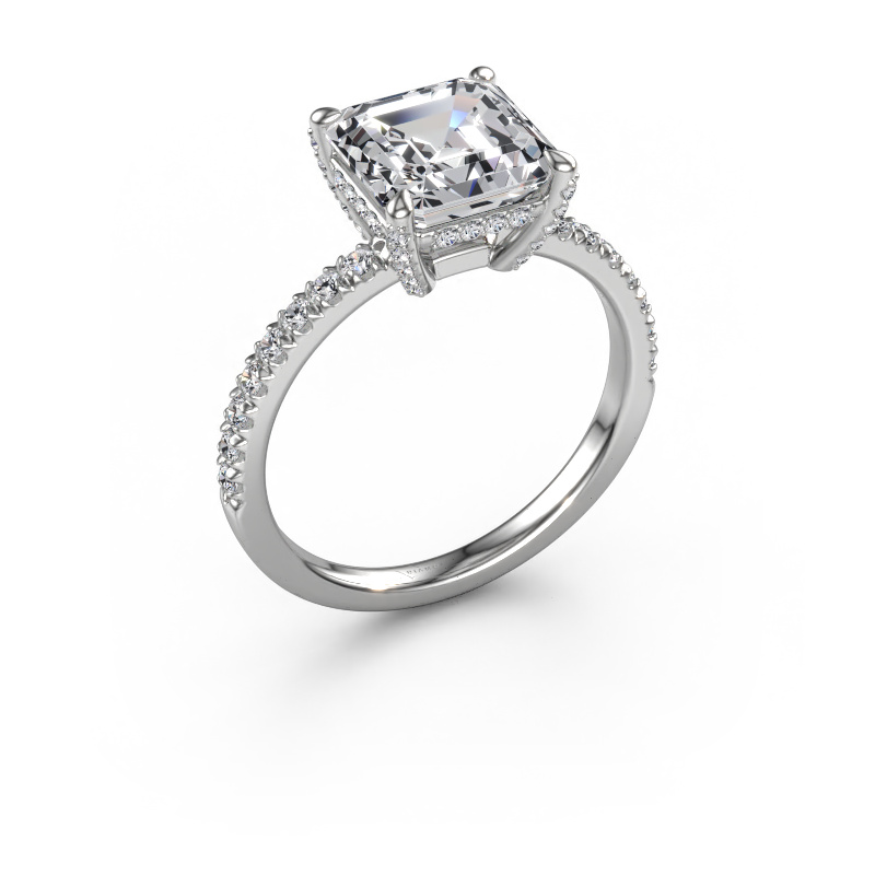 Bild von Verlobungsring Saskia 1 ASH 950 Platin Diamant 3.40 crt