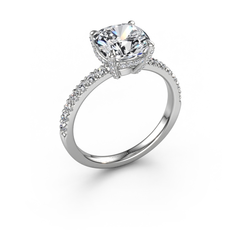Bild von Verlobungsring Saskia 1 CUS 950 Platin Lab-grown Diamant 2.94 crt