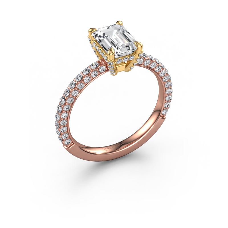 Bild von Verlobungsring Saskia EME 2 585 Roségold Diamant 2.258 crt