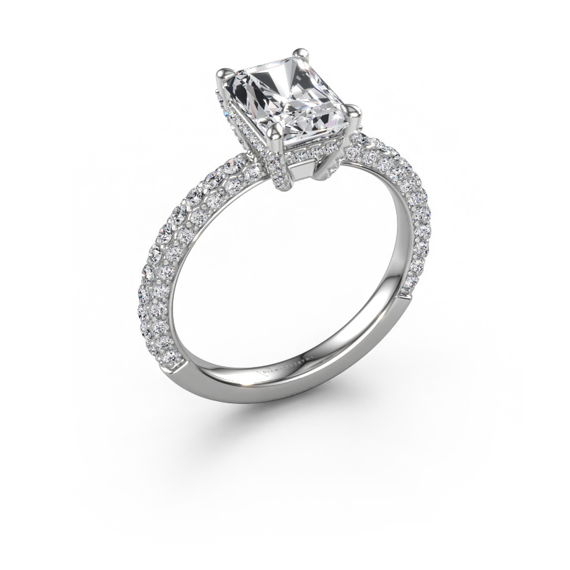 Bild von Verlobungsring Saskia RAD 2 585 Weißgold Lab-grown Diamant 2.534 crt