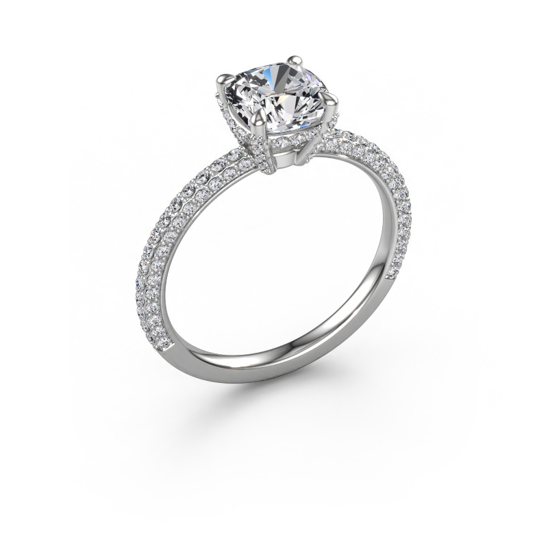 Bild von Verlobungsring Saskia 2 CUS 950 Platin Diamant 2.112 crt