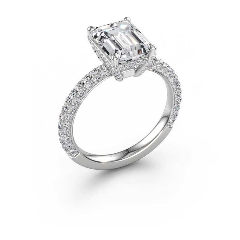 Immagine di Anello di fidanzamento Saskia EME 2 585 oro bianco Diamante 3.304 crt