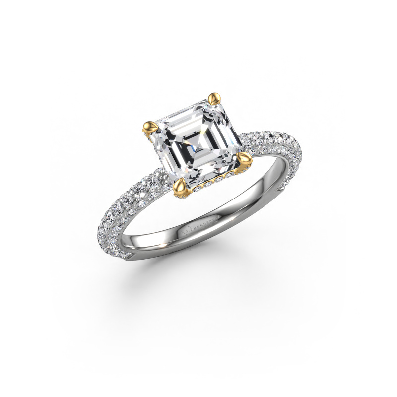 Bild von Verlobungsring Saskia 2 ASH 585 Weißgold Diamant 2.784 crt