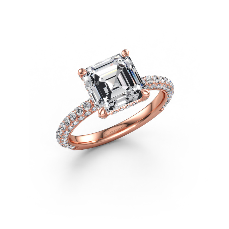 Bild av Förlovningsring Saskia 2 ASH 585 roséguld Diamant 3.804 crt