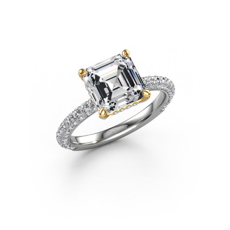 Bild von Verlobungsring Saskia 2 ASH 585 Weißgold Diamant 3.804 crt