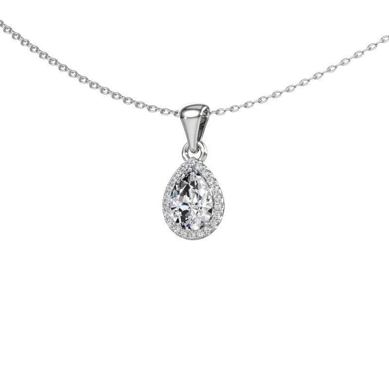 Image of Pendant Seline per 950 platinum Lab grown diamond 0.74 crt