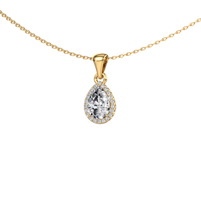 Image of Pendant Seline per 585 gold Lab-grown diamond 0.74 crt