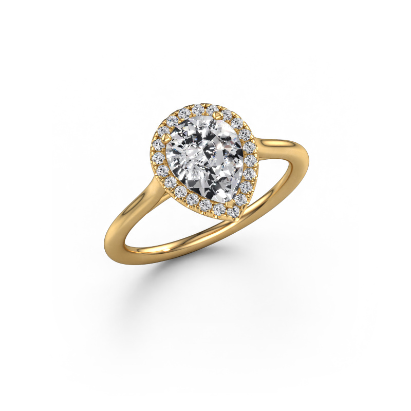 Image of Engagement ring Seline per 1 585 gold Diamond 1.147 crt