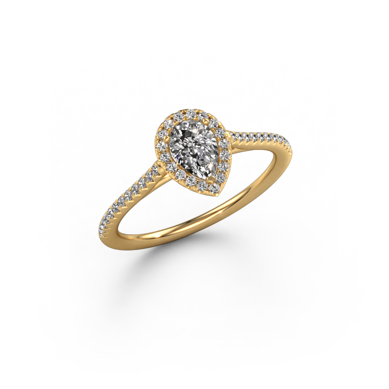 Image of Engagement ring Seline per 2 585 gold Diamond 0.66 crt