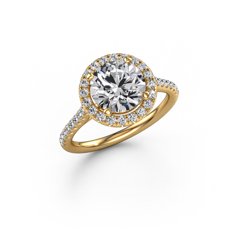Image of Engagement ring Seline rnd 2 585 gold Diamond 2.432 crt