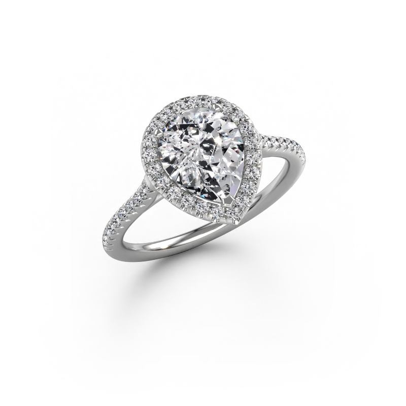 Image of Engagement ring Seline per 2 585 white gold Diamond 1.815 crt