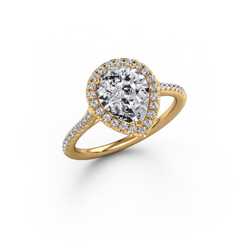 Image of Engagement ring Seline per 2 585 gold Diamond 1.815 crt