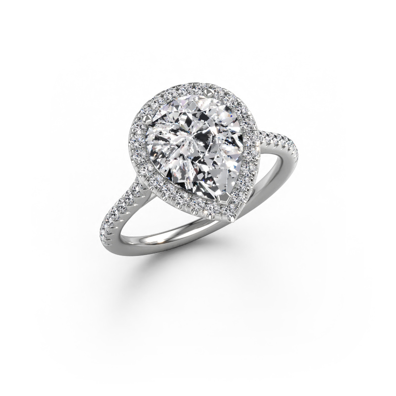 Bild von Verlobungsring Seline per 2 585 Weißgold Lab-grown Diamant 2.52 crt