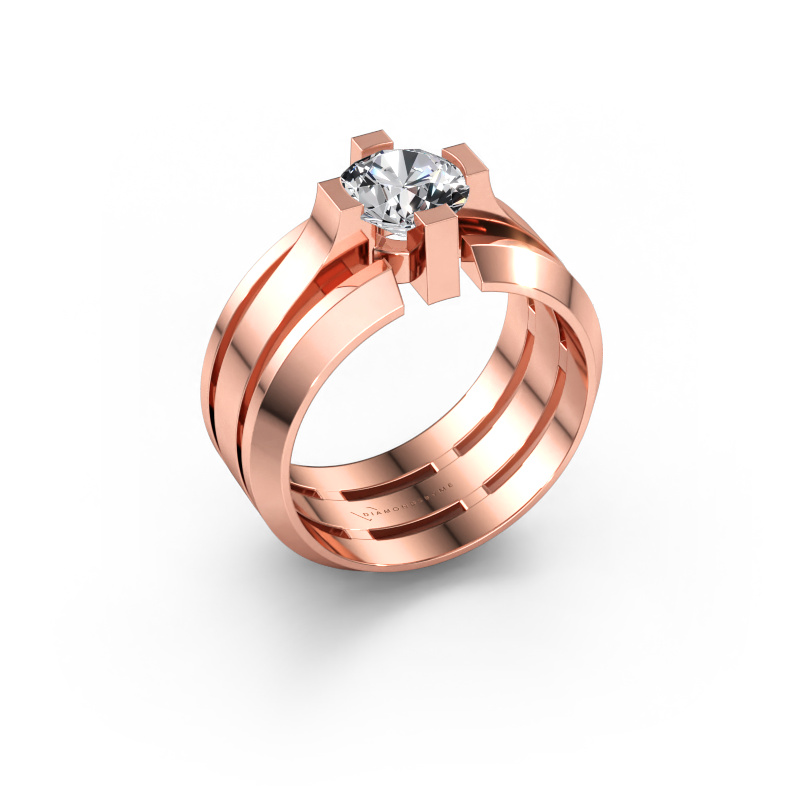Bild av Herrring Sem 585 roséguld Labbodlad diamant 1.50 crt