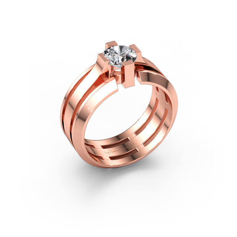 Bild av Herrring Sem 585 roséguld Labbodlad diamant 1.00 crt