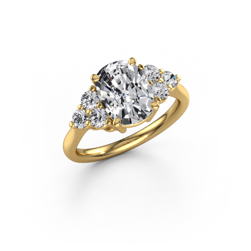 Image of Engagement ring Serenity CSH 585 gold Lab grown diamond 3.04 crt