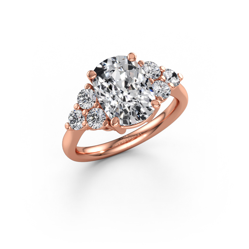 Bild av Förlovningsring Serenity CSH 585 roséguld Labbodlad diamant 4.10 crt