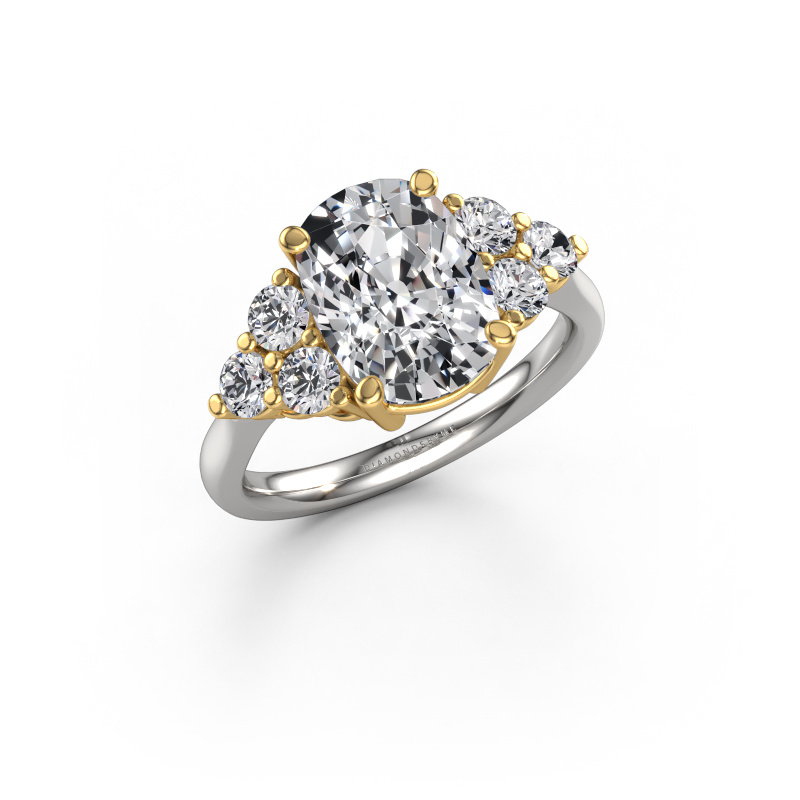 Image of Engagement ring Serenity CSH 585 white gold Lab-grown diamond 4.10 crt