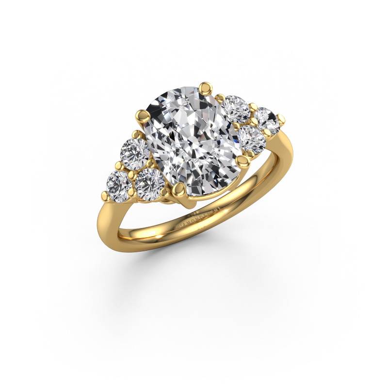 Afbeelding van Verlovingsring Serenity CSH 585 goud Lab-grown diamant 4.10 crt