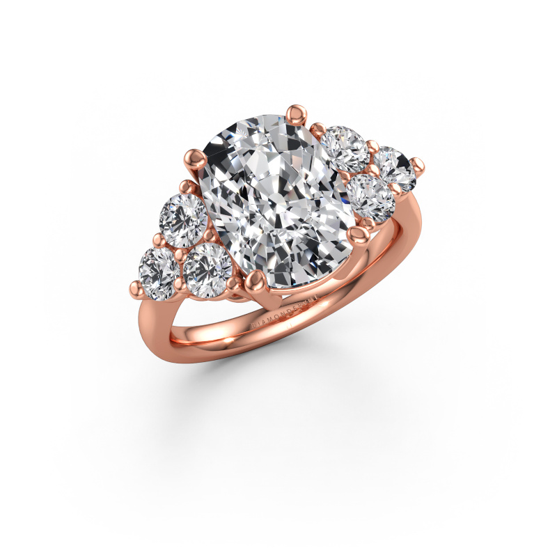 Immagine di Anello di fidanzamento Serenity CSH 585 oro rosa Diamante lab grown 5.58 crt