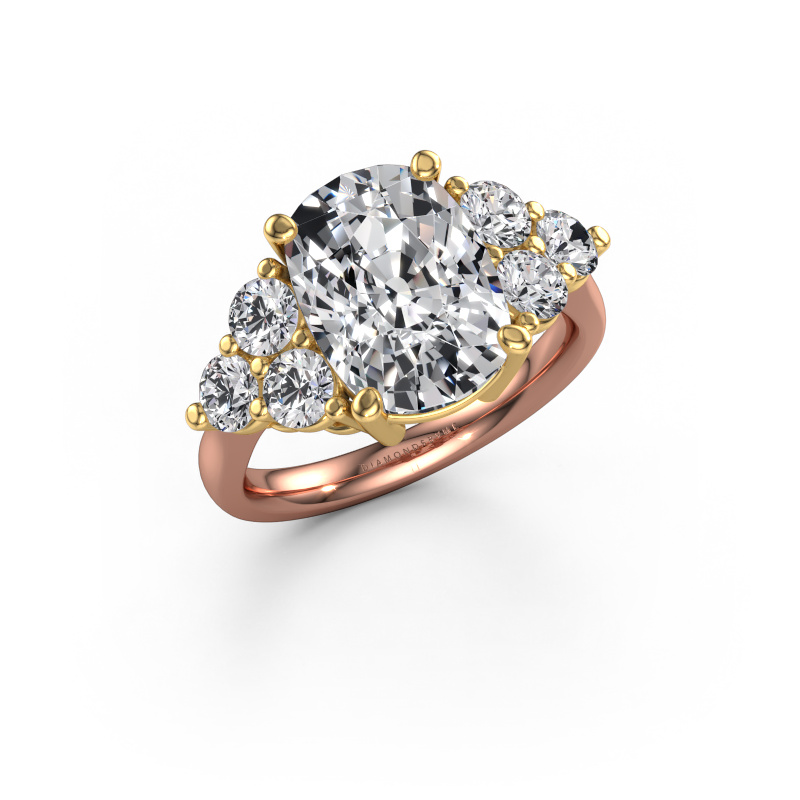 Afbeelding van Verlovingsring Serenity CSH 585 rosé goud Lab-grown diamant 5.58 crt