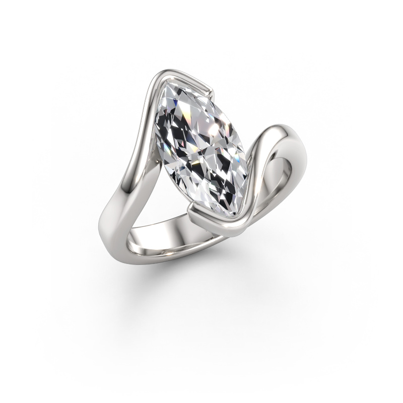 Immagine di Anello di fidanzamento Eve 950 platino Diamante 2.50 crt