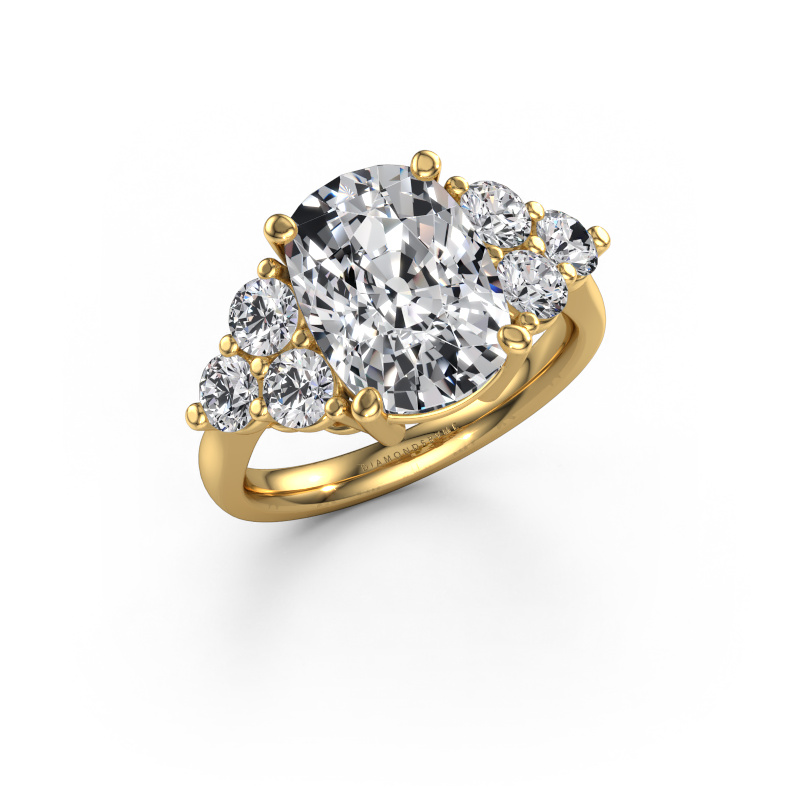 Image of Engagement ring Serenity CSH 585 gold Lab grown diamond 5.58 crt