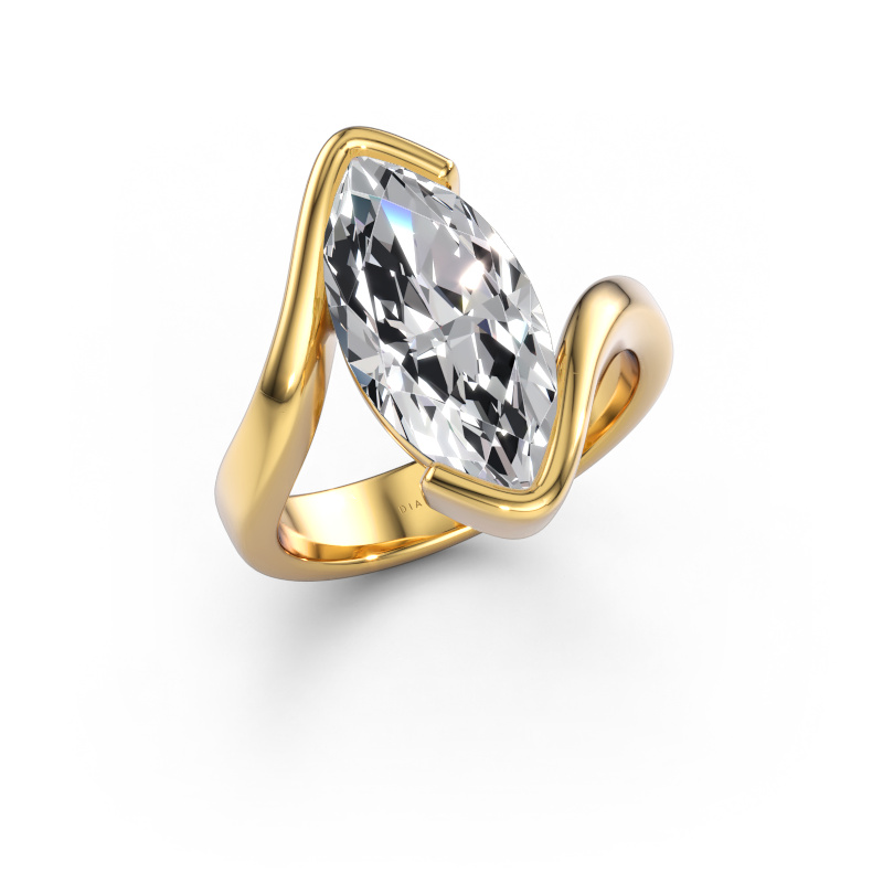 Immagine di Anello di fidanzamento Eve 585 oro Diamante lab grown 3.86 crt