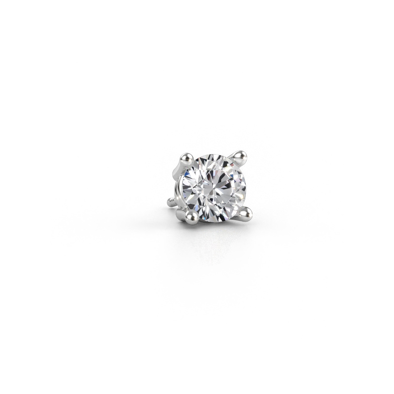 Afbeelding van Heren oorbel Seth 950 platina Diamant 1.00 crt