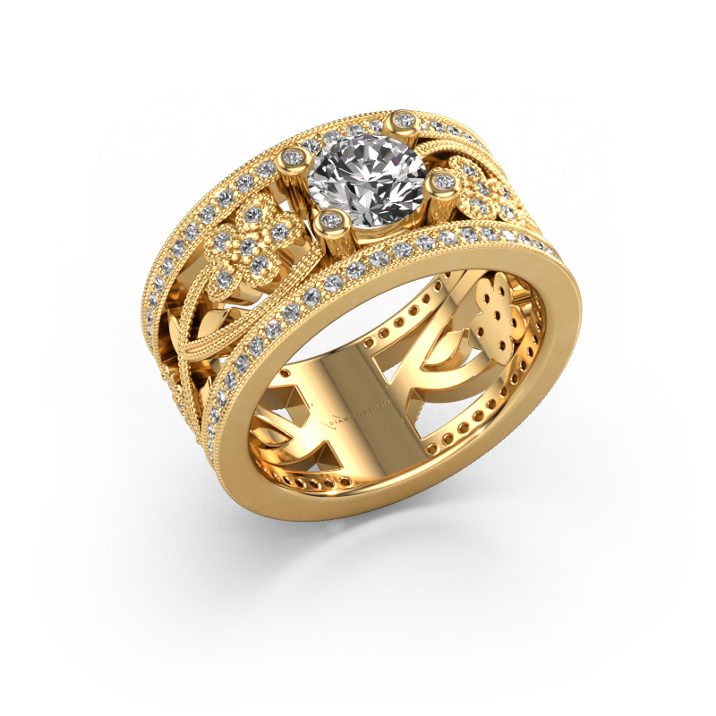 Bild von Ring Severine 585 Gold Diamant 1.405 crt
