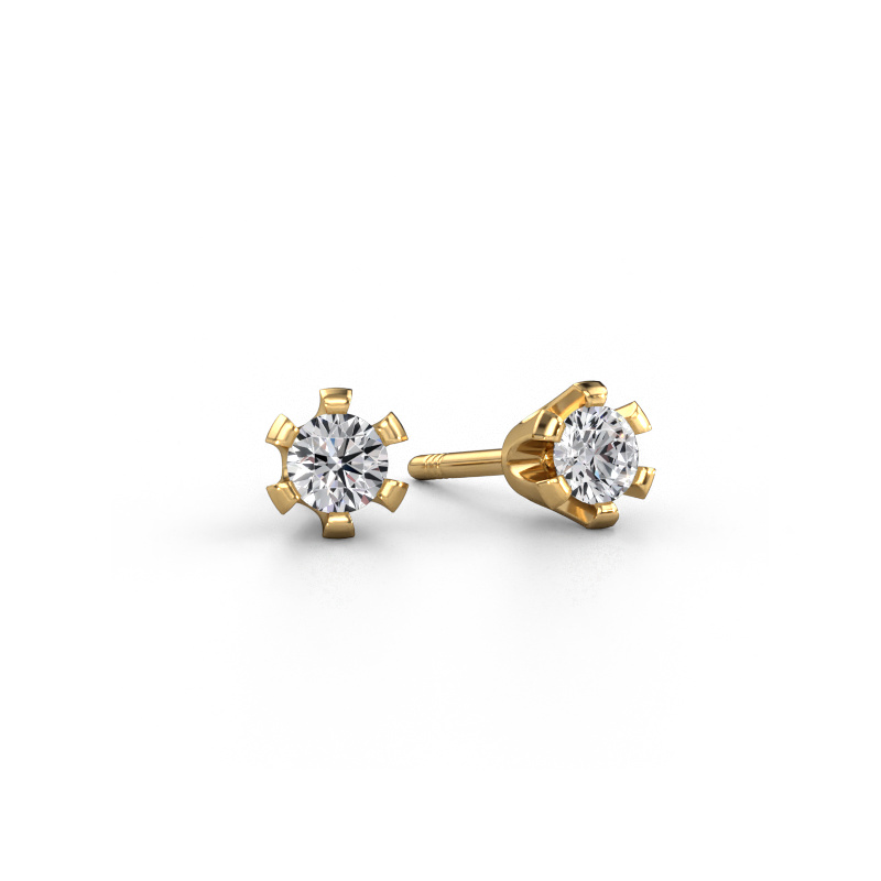 Bild von Ohrsteckers Shana 585 Gold Diamant 0.40 crt