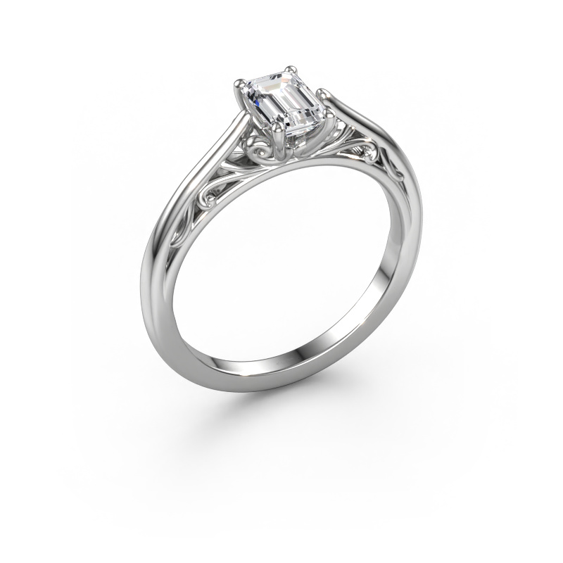 Bild von Verlobungsring Shannon eme 585 Weißgold Lab-grown Diamant 0.70 crt