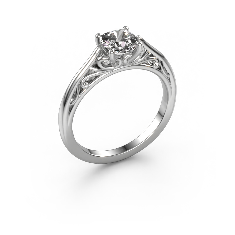 Image of Engagement ring Shannon cus 585 white gold Diamond 1.00 crt