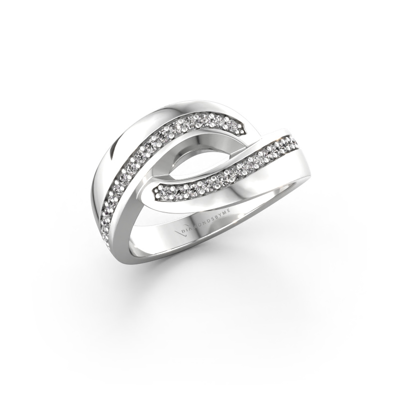 Image of Ring Sharita 950 platinum Diamond 0.24 crt