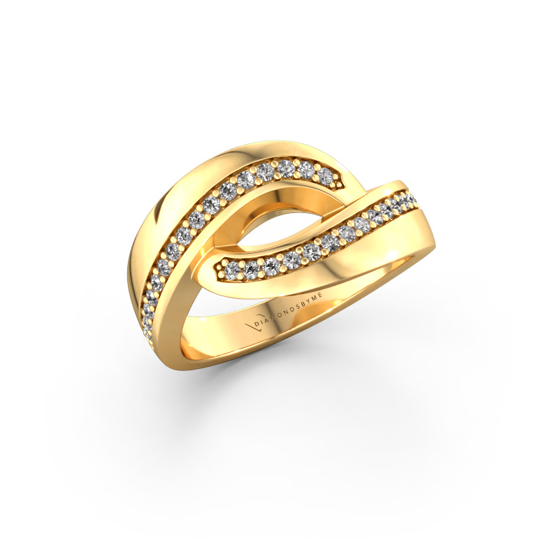 Image of Ring Sharita 585 gold Diamond 0.24 crt