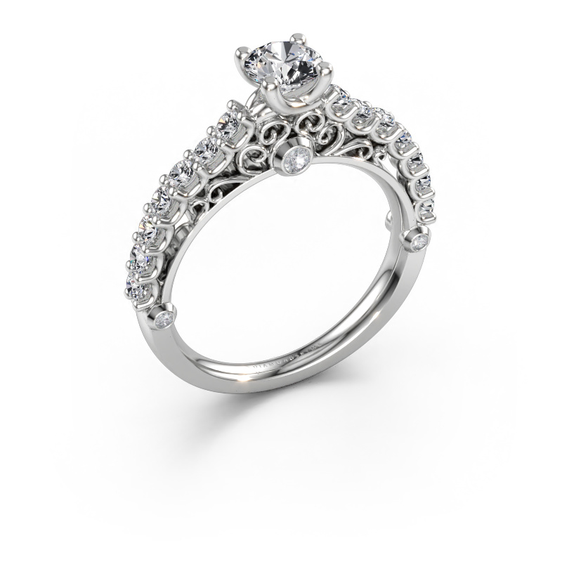 Immagine di Anello di fidanzamento Shaunda 585 oro bianco Diamante 1.00 crt