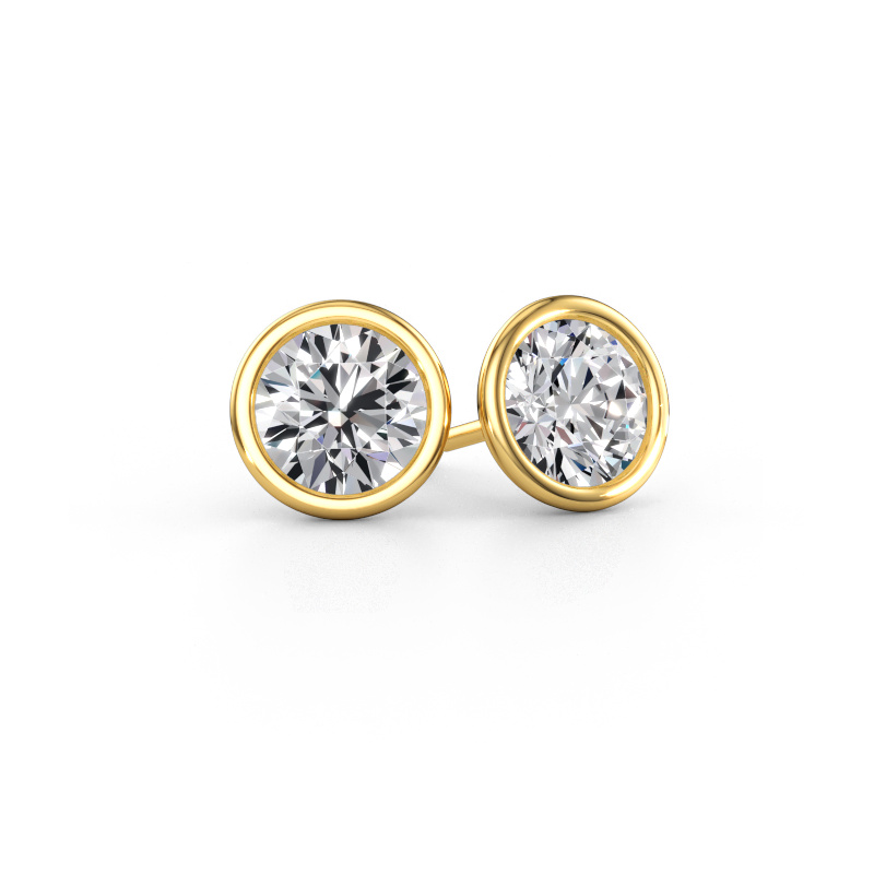 Immagine di Orecchini a lobo Shemika 585 oro Diamante lab grown 3.00 crt