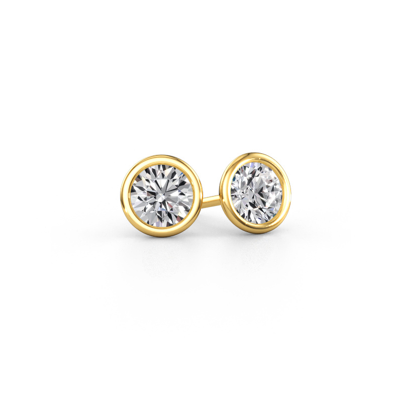 Immagine di Orecchini a lobo Shemika 585 oro Diamante 1.40 crt