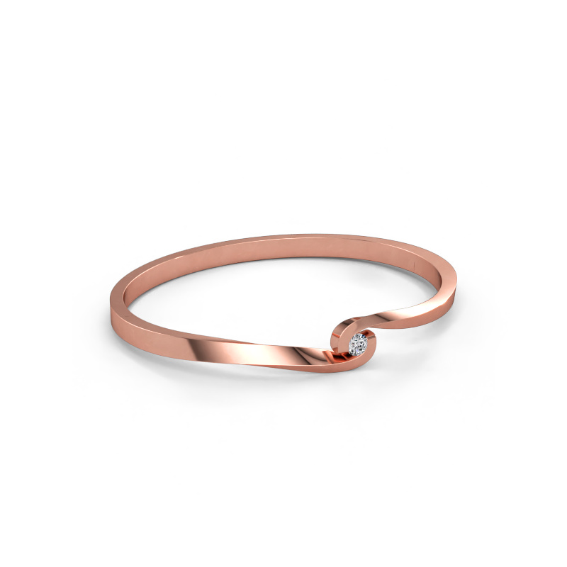 Bild av Armring Sheryl 585 roséguld Diamant 0.25 crt
