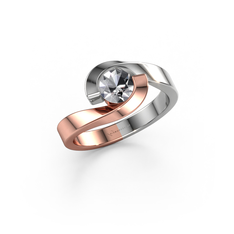 Bild von Verlobungsring Sheryl 585 Roségold Diamant 0.70 crt